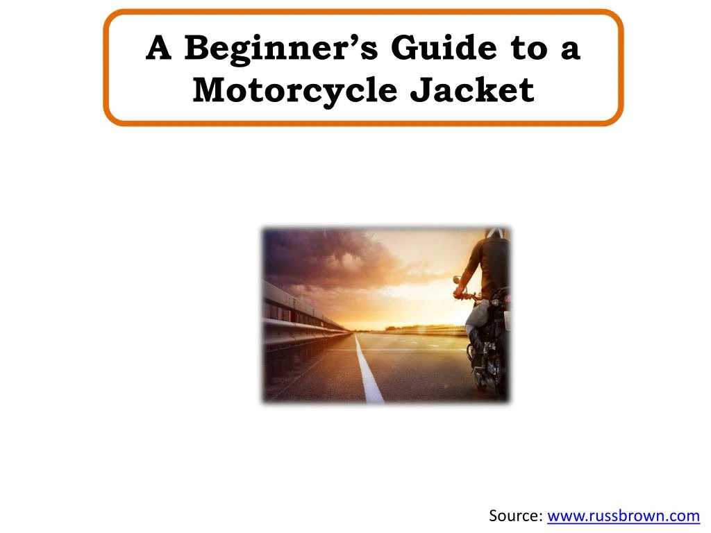 a beginner s guide to a motorcycle jacket