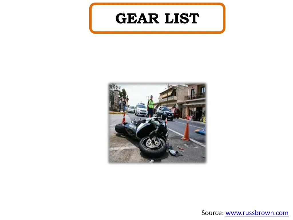 gear list