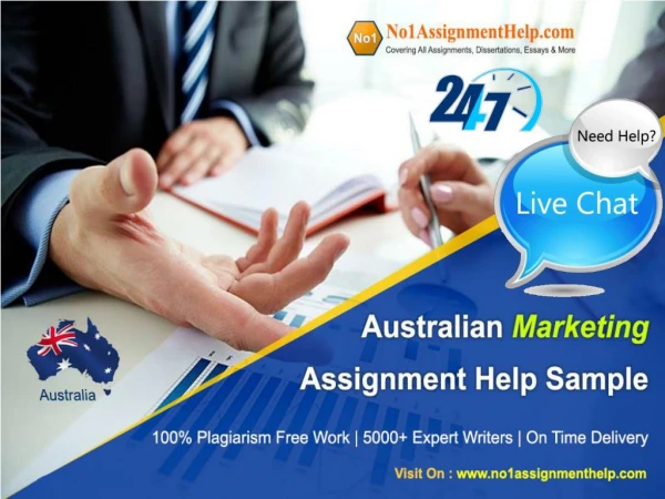 No1AssignmentHelp.Com provides the Australian Marketing Assignment Help Sample