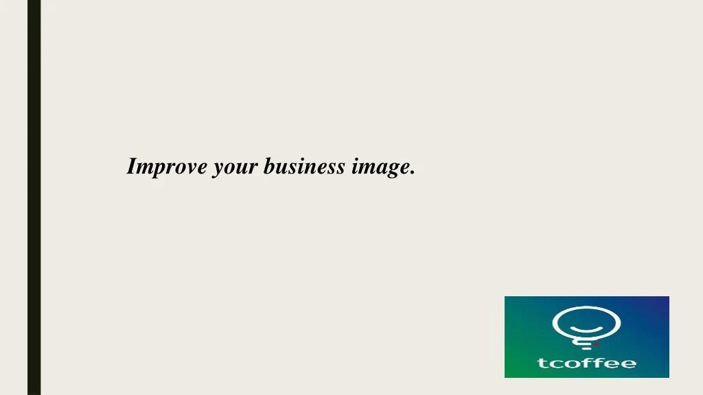 improve your business image
