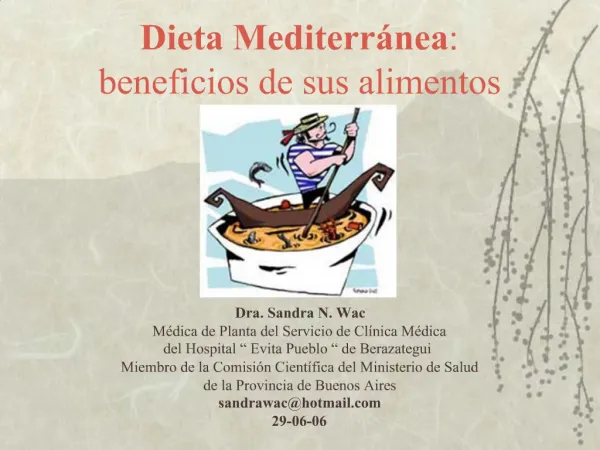 Dieta Mediterr nea: beneficios de sus alimentos