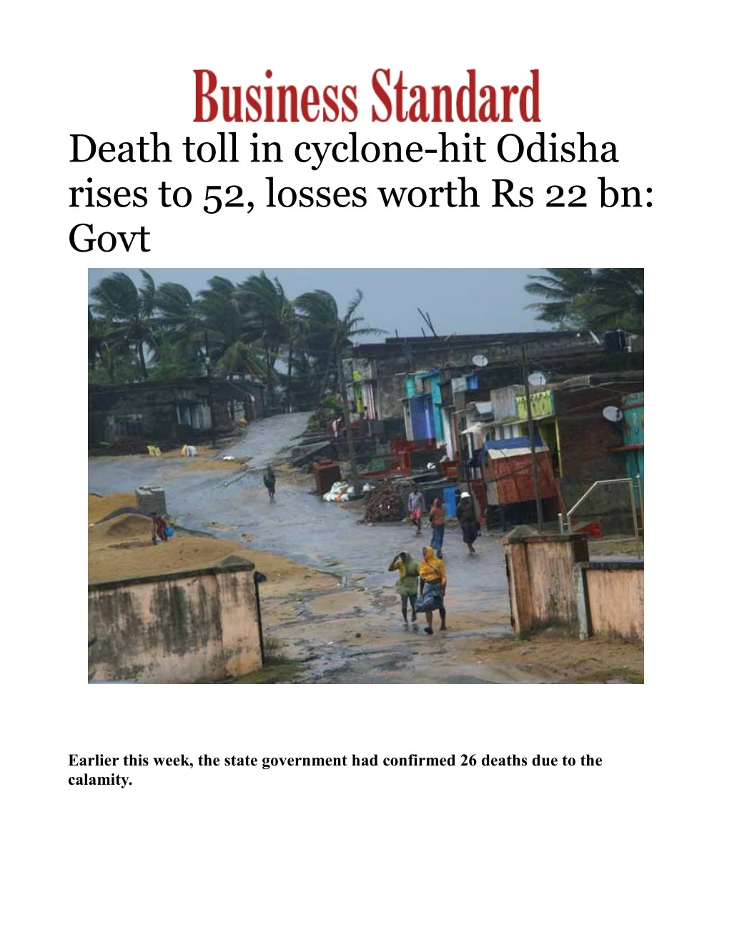 death toll in cyclone hit odisha rises