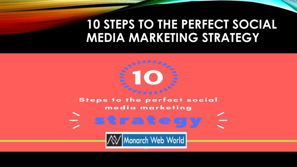 10 steps to the perfect social media marketing strategy
