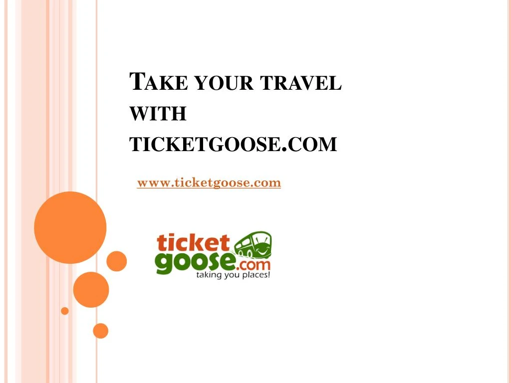 take your travel with ticketgoose com