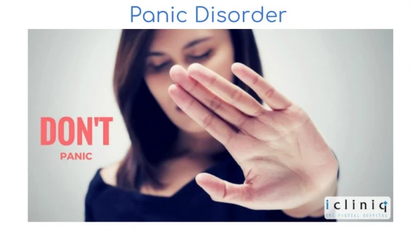 Panic disorder