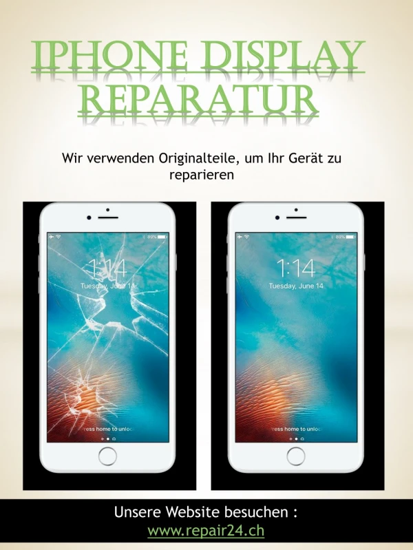 Iphone Display Reparatur
