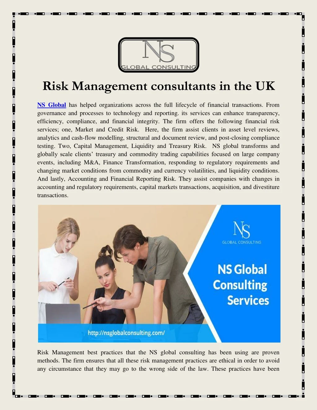 risk management consultants in the uk