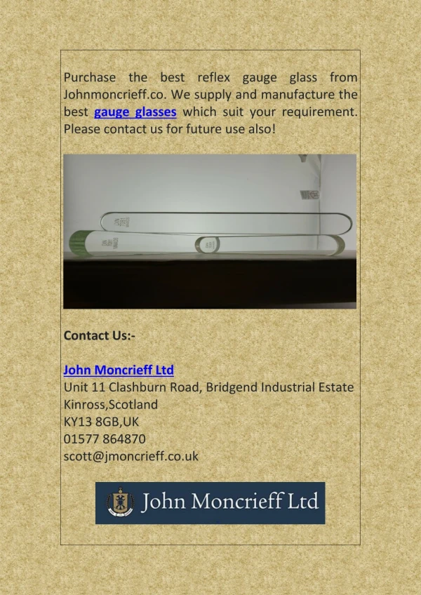 Top Reflex Gauge Glass Online - Johnmoncrieff.co.uk