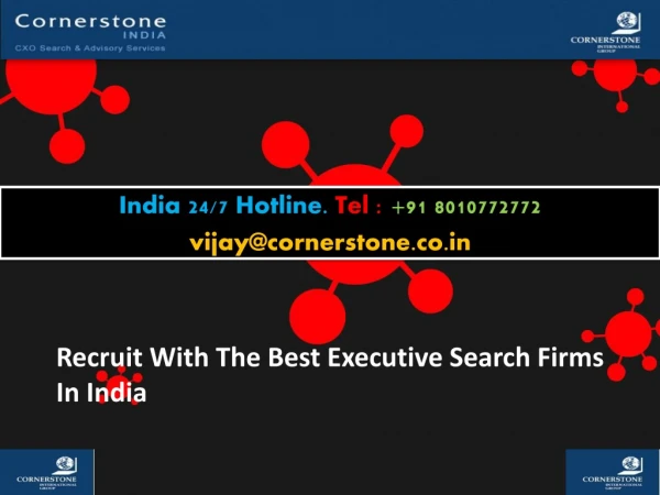 Recruit With The Best Executive Search Firms In India