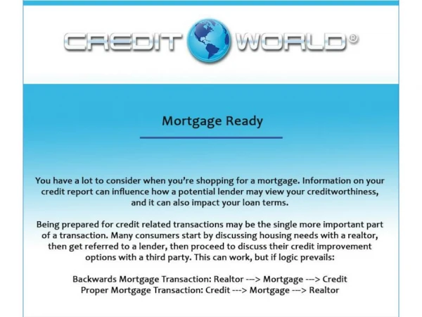 Fixing Credit Report