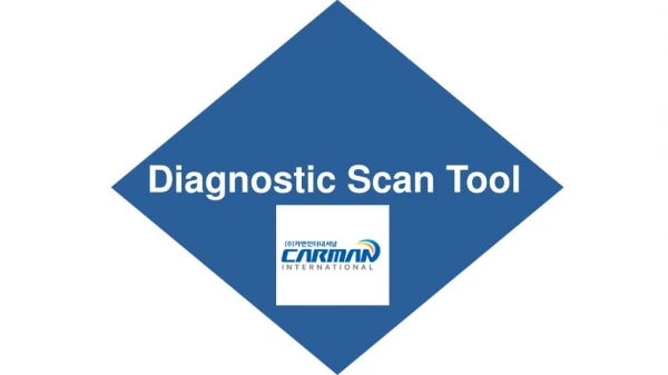 Automotive Diagnostic Scan Tool