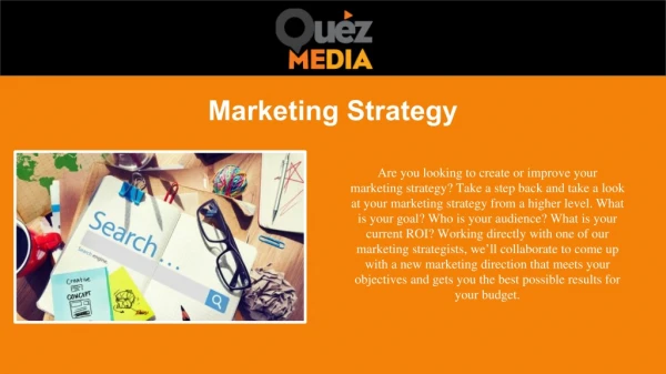 Business Consulting Services in Ohio | Quez Media Marketing