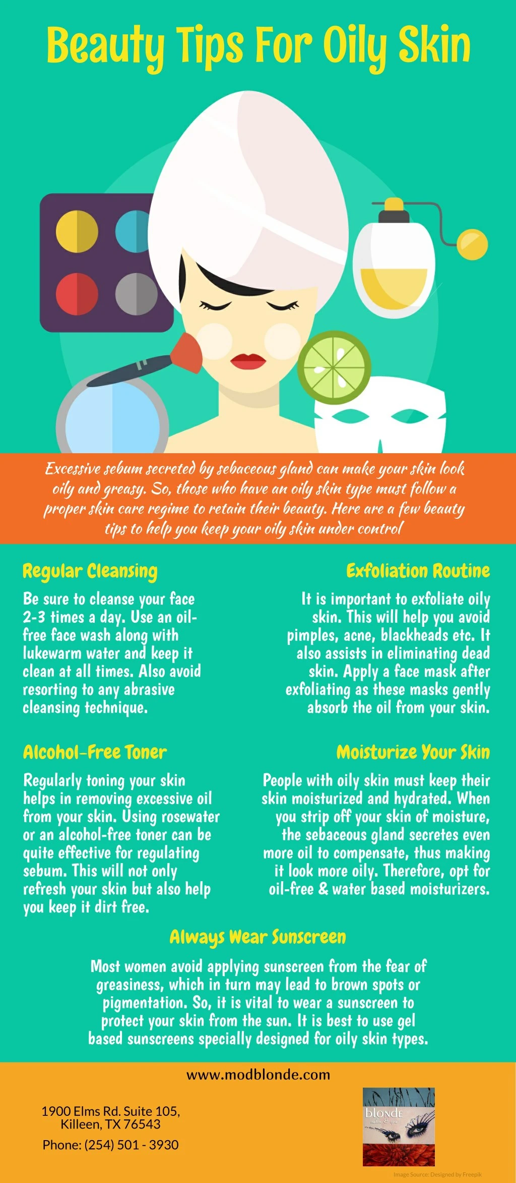 beauty tips for oily skin