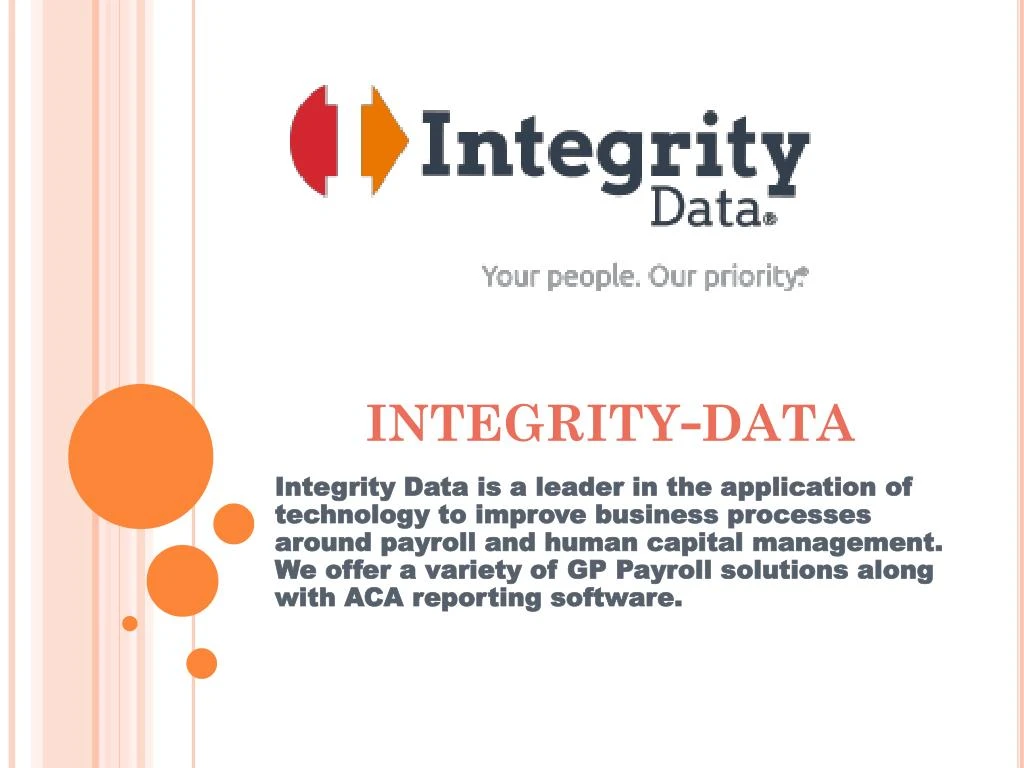 integrity data