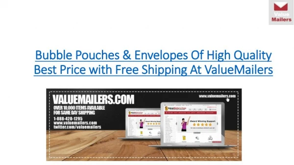 Bubble Pouches of high quality best price with free shipping at ValueMailers