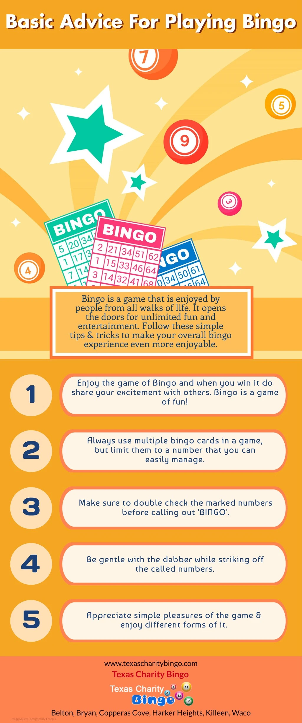 basic advice for playing bingo basic advice