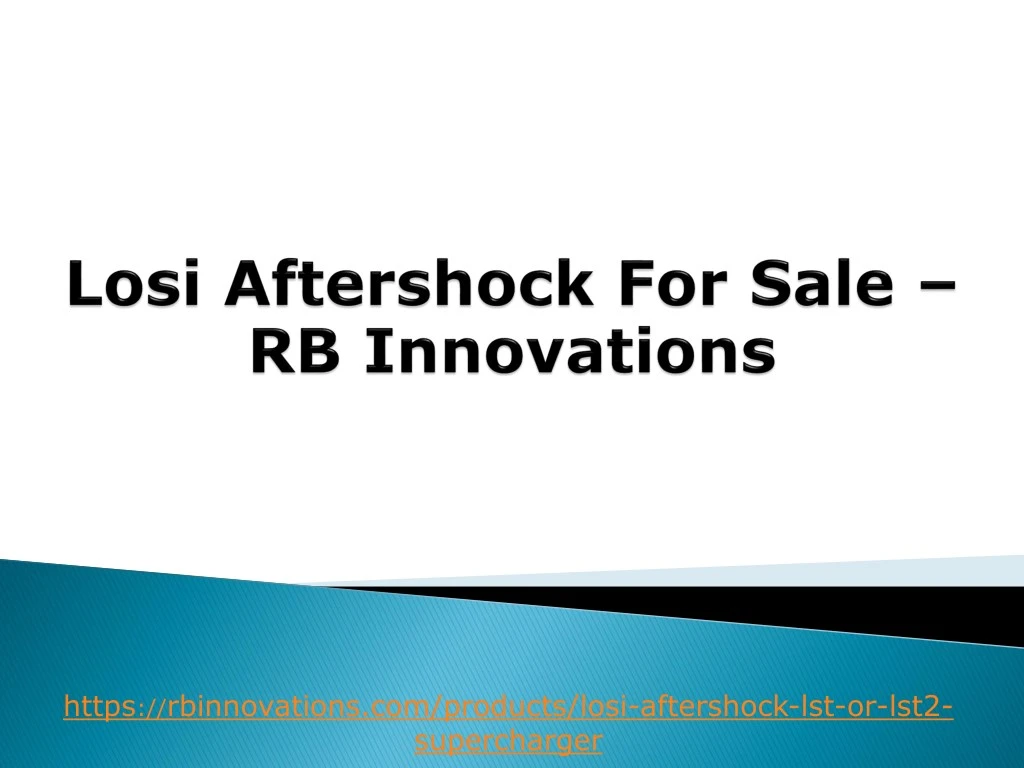 https rbinnovations com products losi aftershock