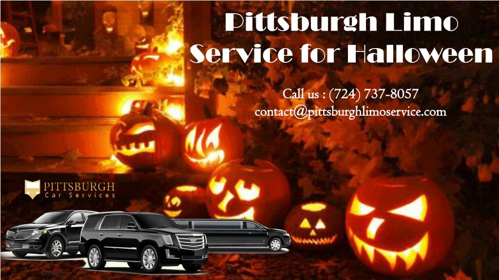 pittsburgh limo service for halloween