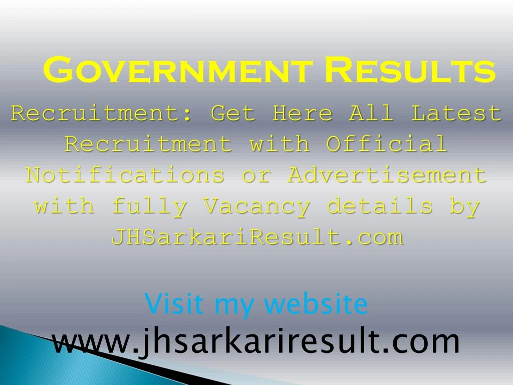 government results