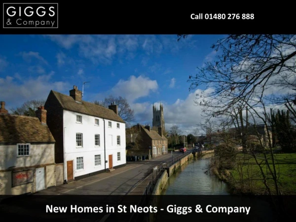 New Homes in St Neots - Giggs & Company