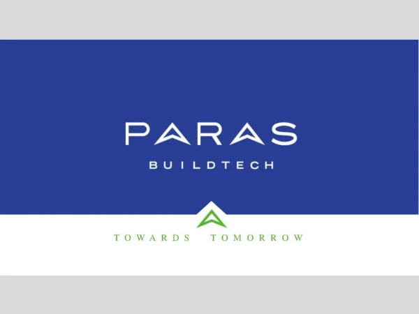 Paras Dew's Sector 106 Gurgaon - Launch by Paras Buildtech Group