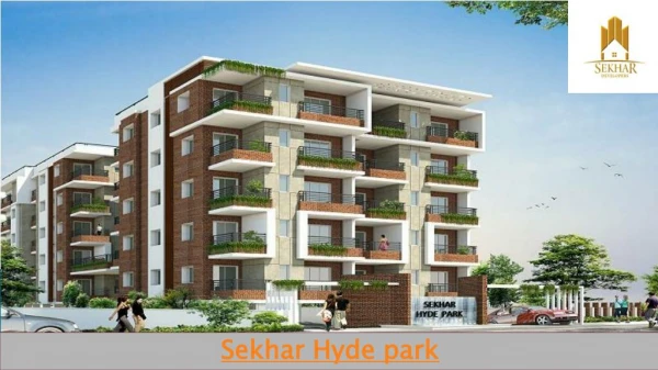 Why Sekhar Hyde Park is so famous in Bangalore these days