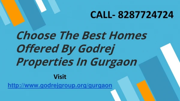 Choose The Best Homes Offered By Godrej Properties In Gurgaon