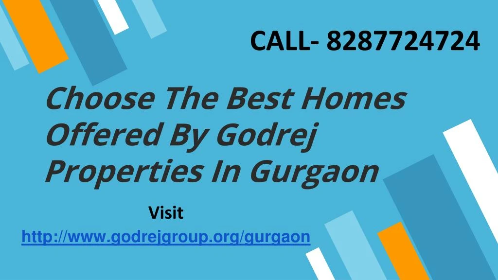 choose the best homes offered by godrej properties in gurgaon