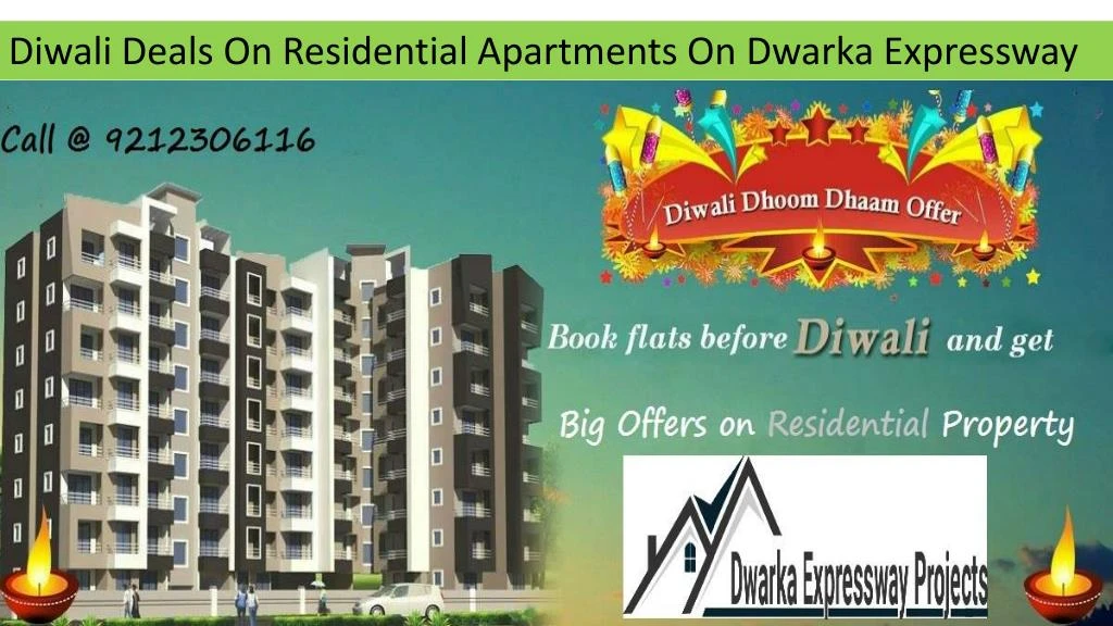 diwali deals on residential apartments on dwarka