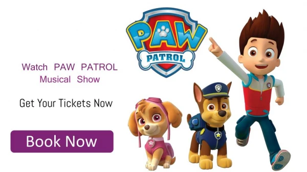 Paw Patrol Live New Orleans Tickets
