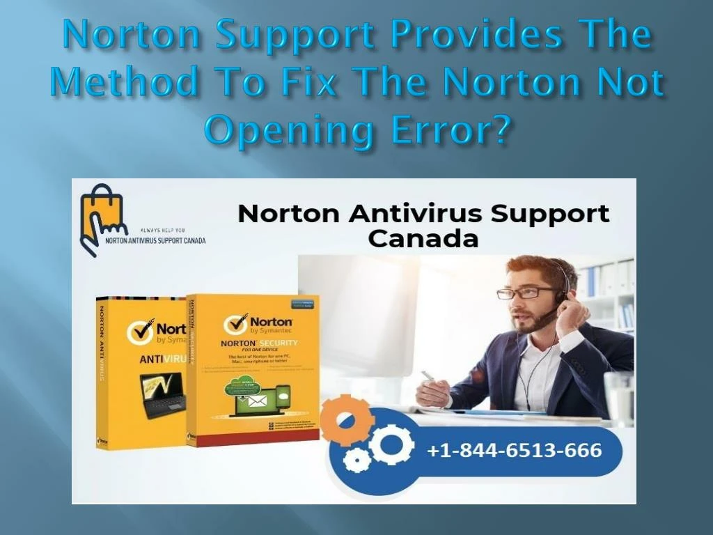 norton support provides the method to fix the norton not opening error