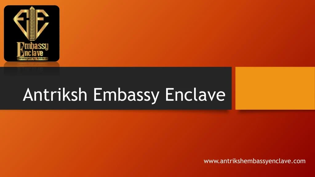 antriksh embassy enclave