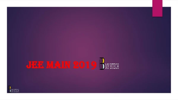jee main 2019
