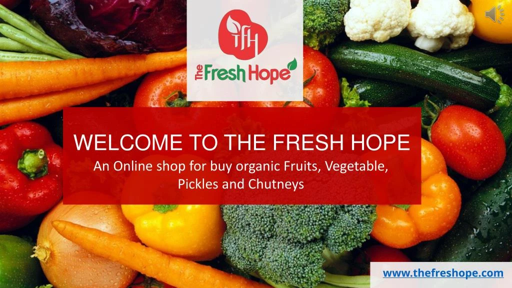 welcome to the fresh hope