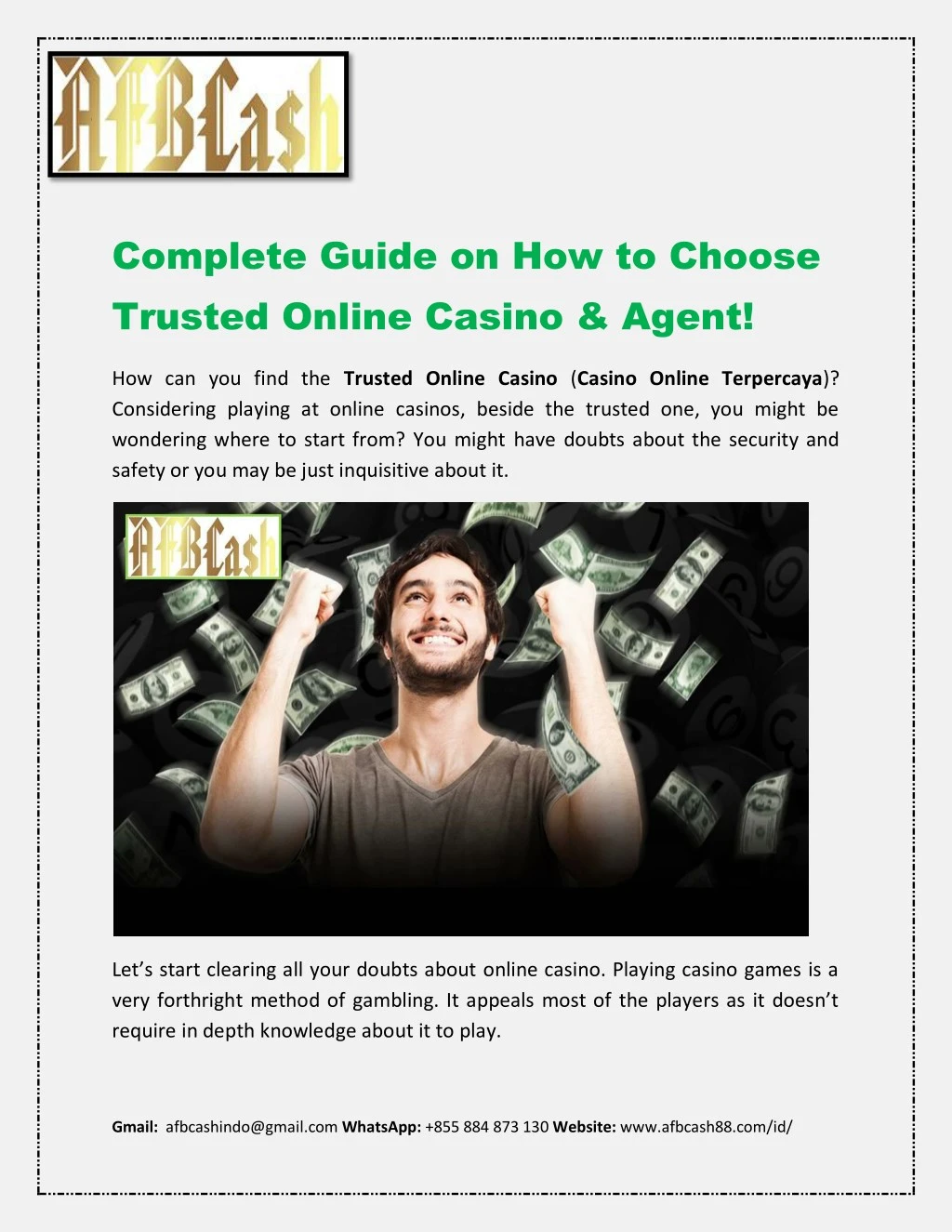 complete guide on how to choose trusted online