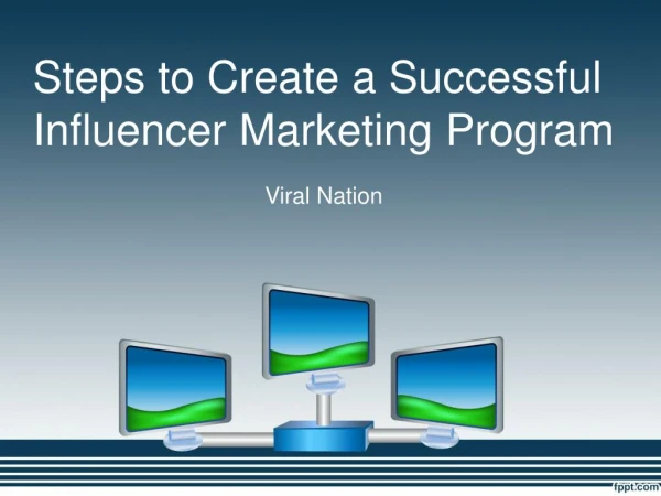 Influencer Marketing Programs