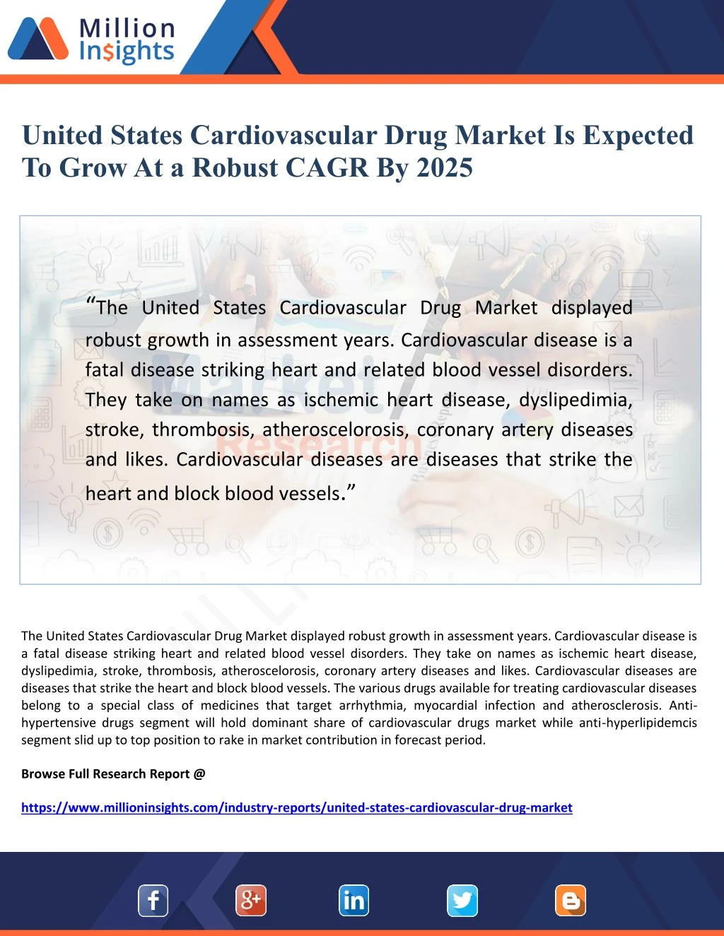 united states cardiovascular drug market