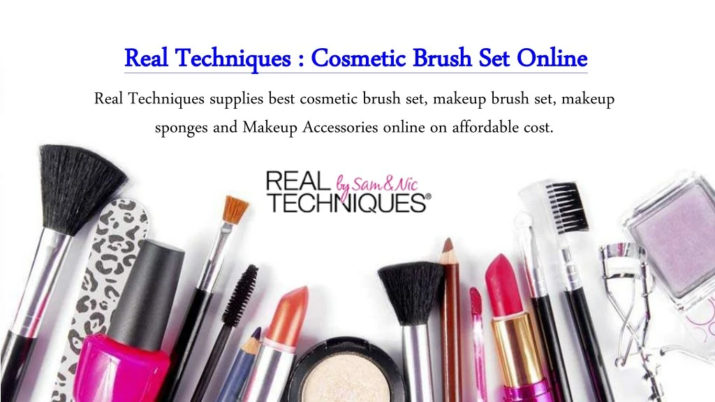 real real techniques techniques cosmetic real