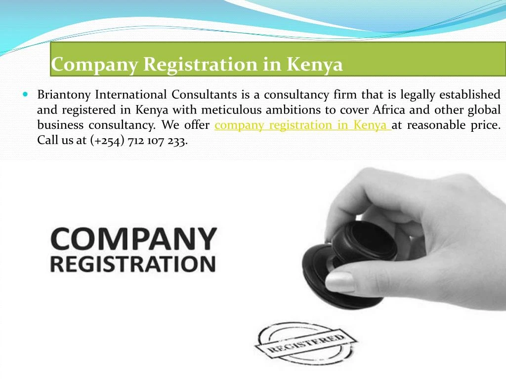 company registration in kenya