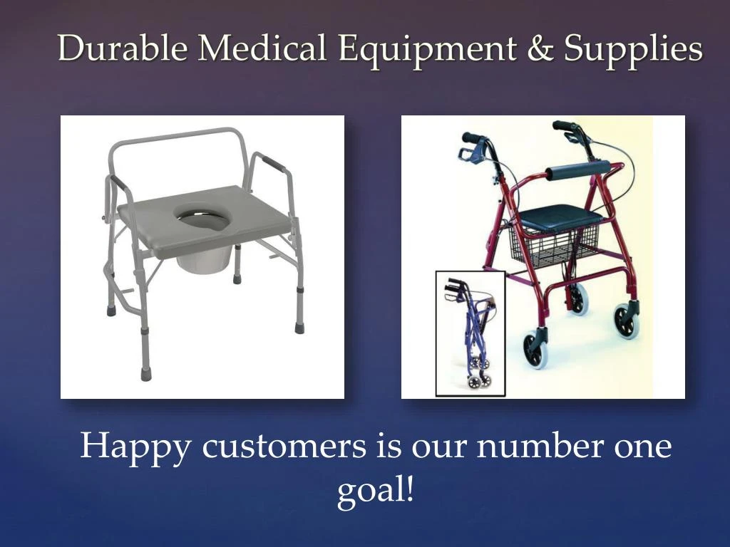durable medical equipment supplies