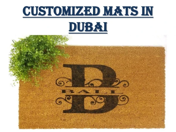 customized mats in abu dhabi