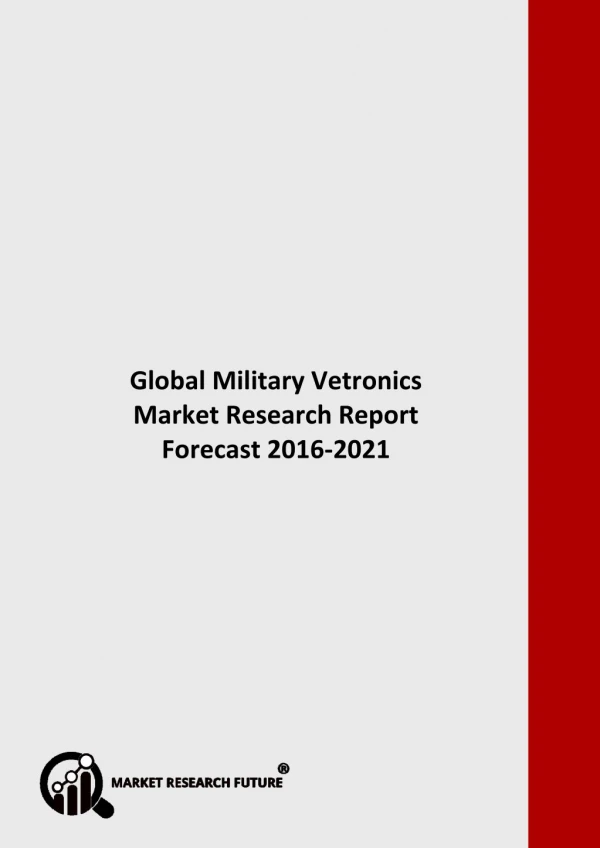 Global Military Vetronics Market Outlook and Future Scope Analysis