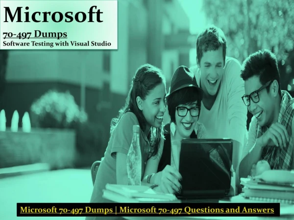 Real Exam Dumps Microsoft 70-497 100% Passing Assurance