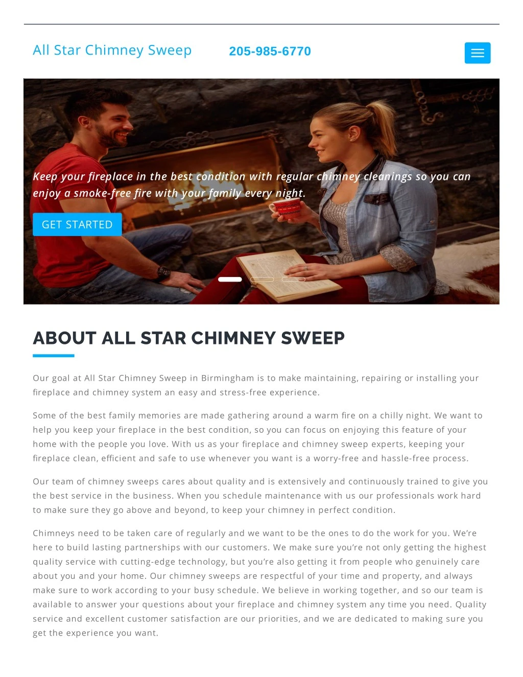 all star chimney sweep