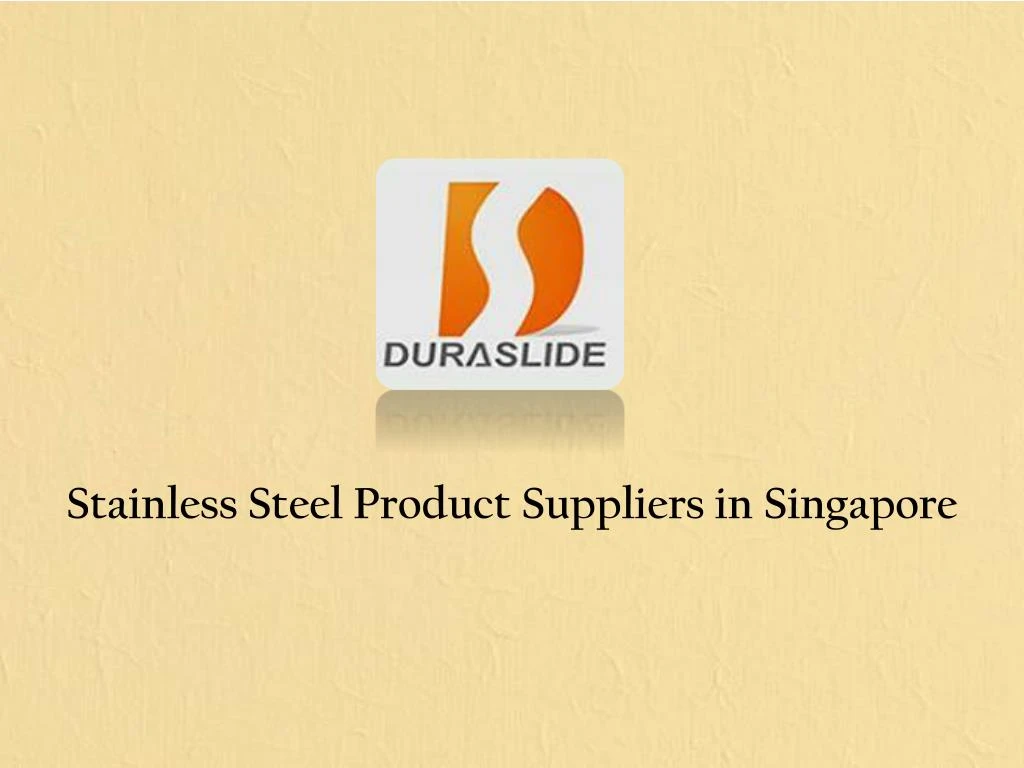 stainless steel product suppliers in singapore