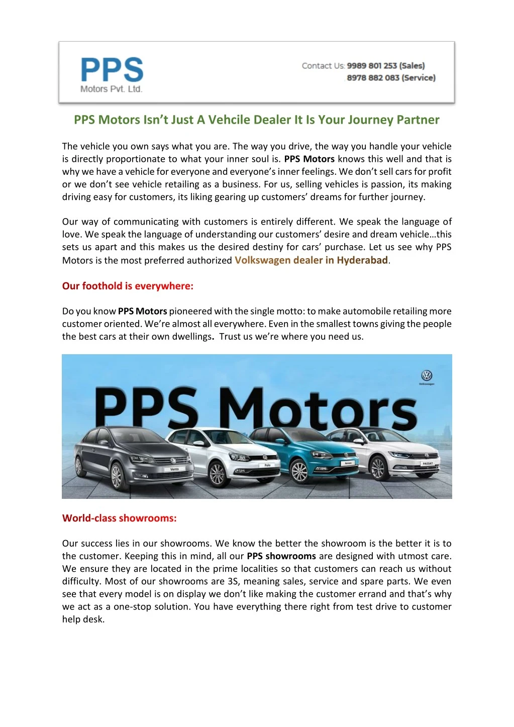 pps motors isn t just a vehcile dealer it is your