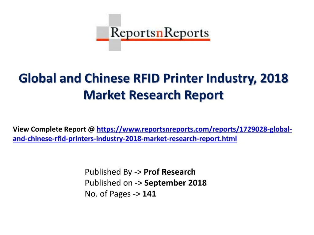 global and chinese rfid printer industry 2018