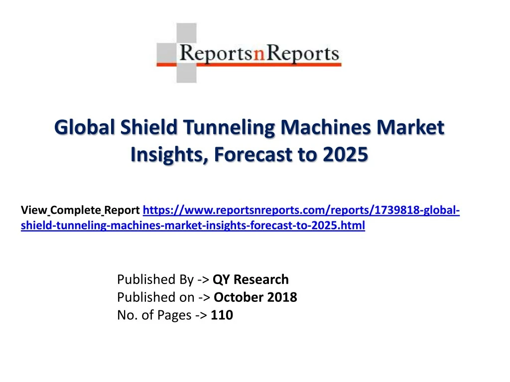 global shield tunneling machines market insights