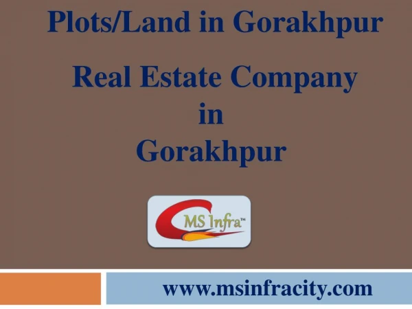 Plots available in Gorakhpur | Plots in Gorakhpur