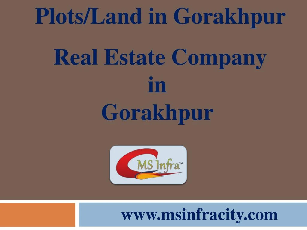 plots land in gorakhpur